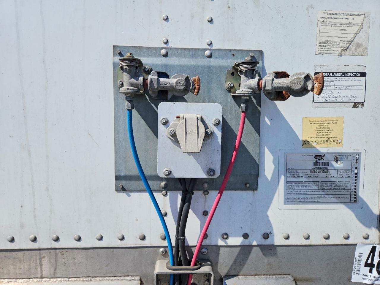 2020 Wabash ASH Dvcvhpc DRY Van Trailer