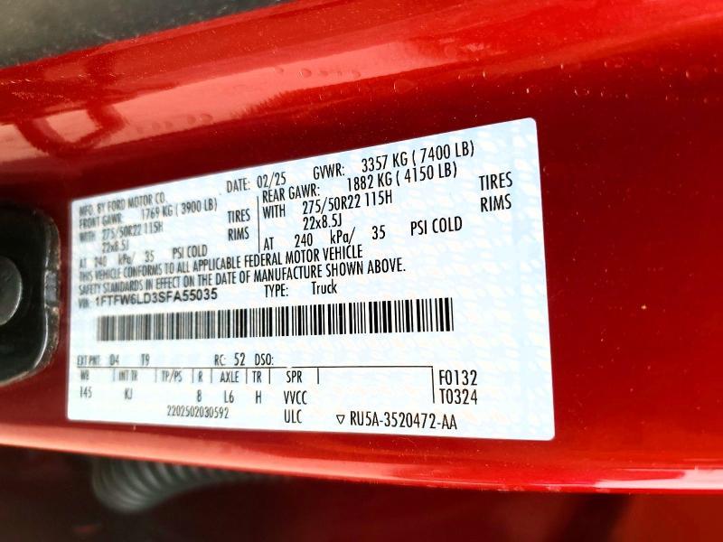 2025 Ford F150 King Ranch