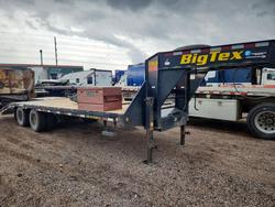 Salvage trucks for sale at Colorado Springs, CO auction: 2019 Bigtx 2019 BIX TEX 22GN-20BK+5MR Equipment Trailer