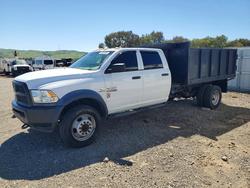 Salvage cars for sale from Copart Martinez, CA: 2017 Dodge RAM 5500 Flatbed Truck