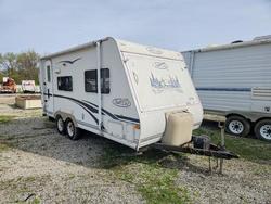 Salvage trucks for sale at Dyer, IN auction: 2005 Bantam 2005 R-VISION Trail Lite Camper