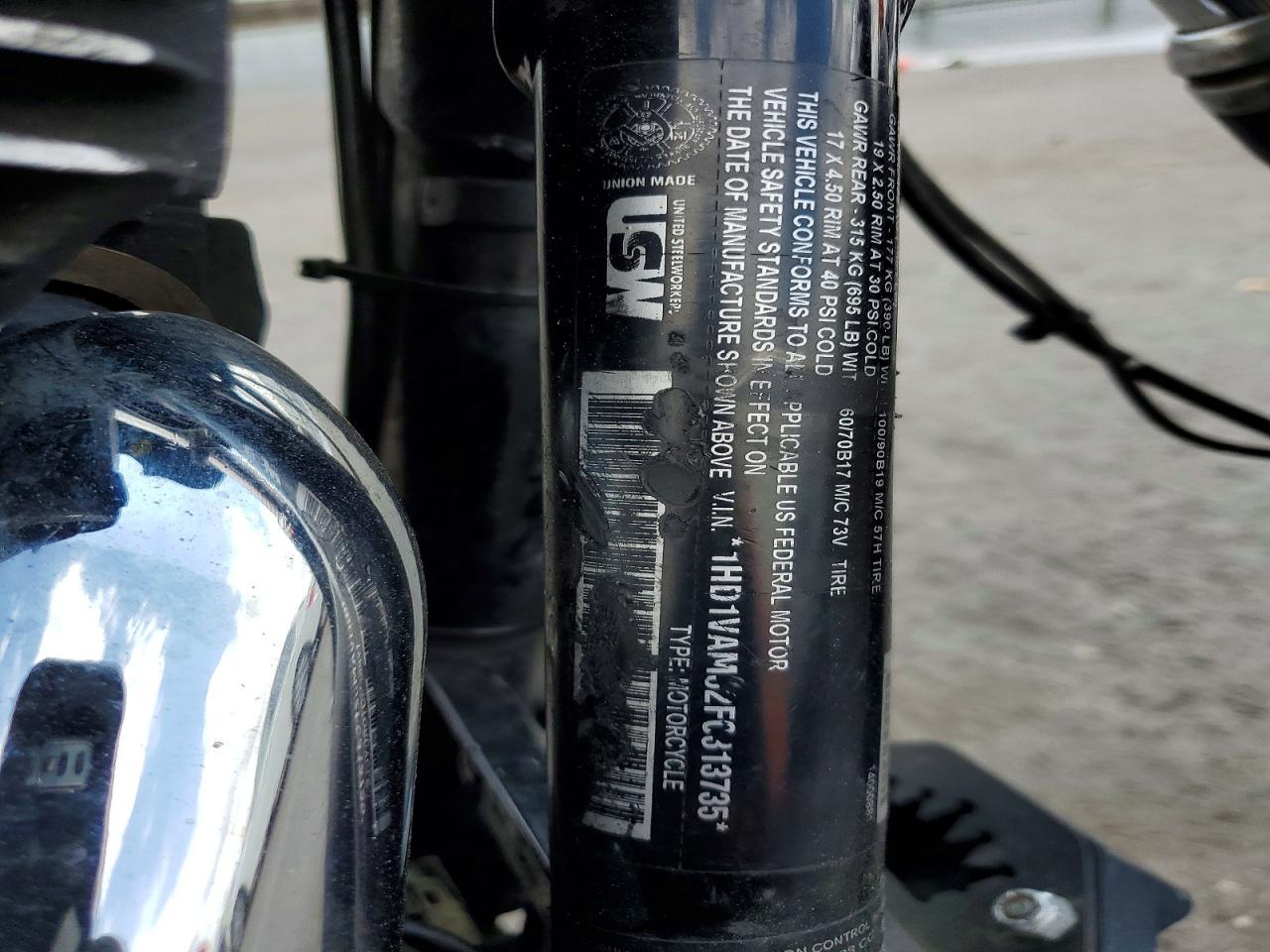 2015 Harley-Davidson Fxdbp Dyna Street BOB