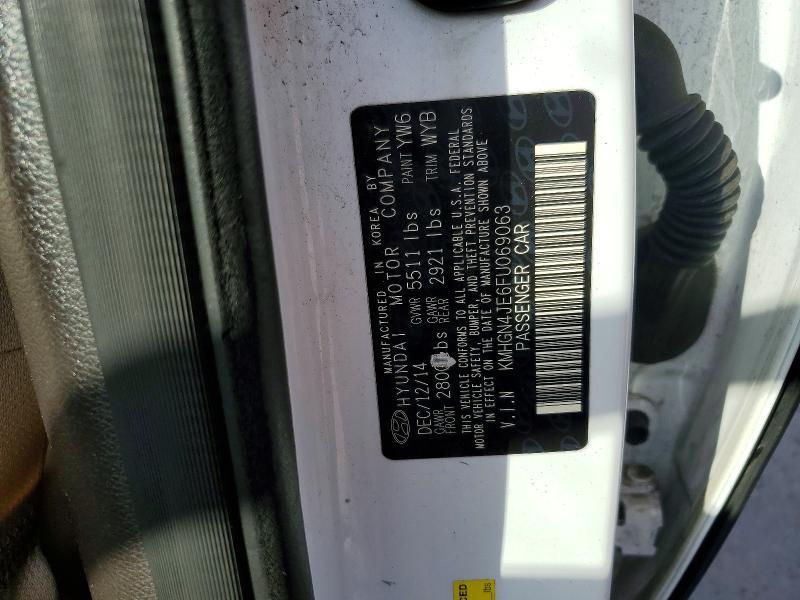 2015 Hyundai Genesis 3.8l