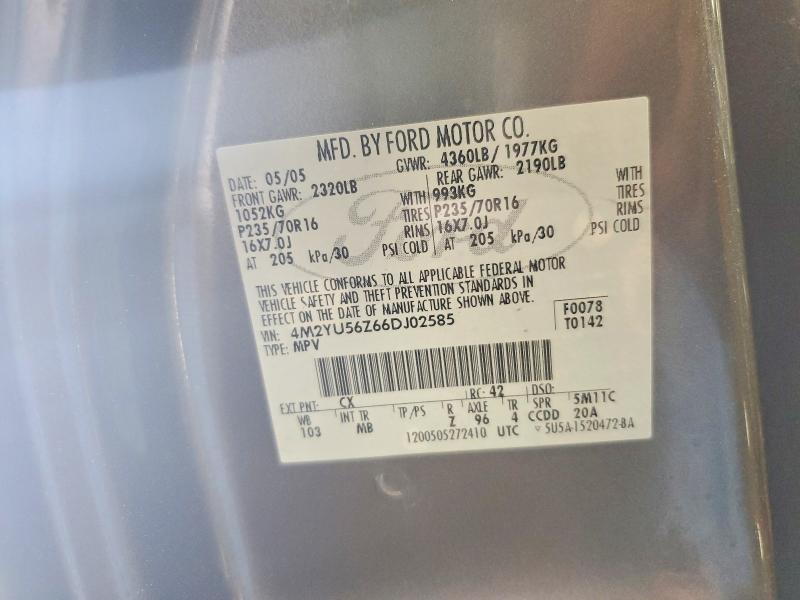 2006 Mercury Mariner