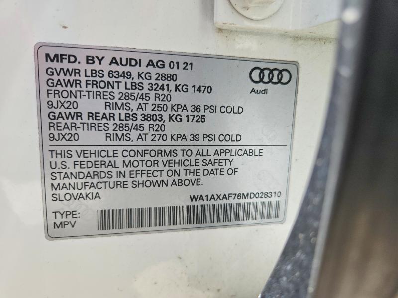 2021 Audi Q7 Premium