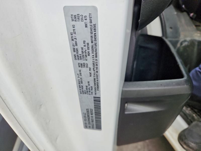 2021 Dodge Ram Promaster 1500 1500 Standard