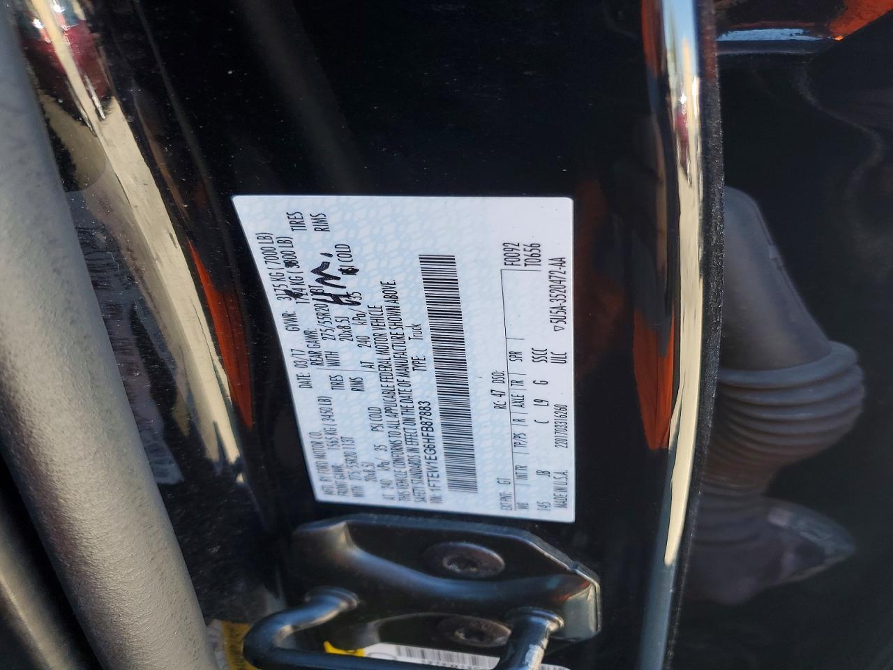 2017 Ford F150 Supercrew