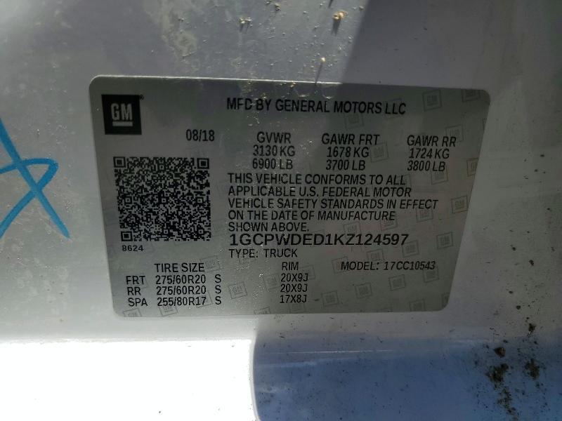 2019 Chevrolet Silverado C1500 rst