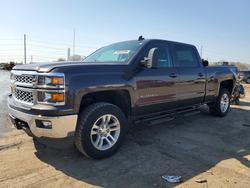 Salvage trucks for sale at Woodhaven, MI auction: 2015 Chevrolet Silverado K1500 LT