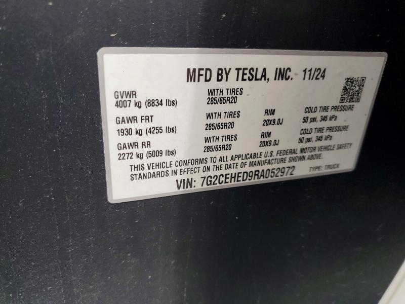 2024 Tesla Cybertruck