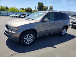 BMW X5 salvage cars for sale: 2005 BMW X5 3.0i