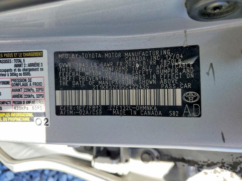 2005 Toyota Corolla Matrix xr