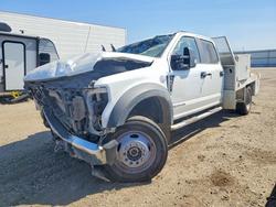 Salvage cars for sale from Copart Bakersfield, CA: 2022 Ford F550 Super Duty Flatbed Truck