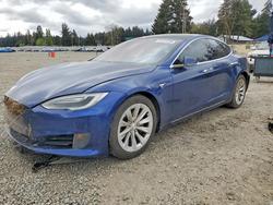Salvage cars for sale from Copart Spanaway, WA: 2017 Tesla Model s