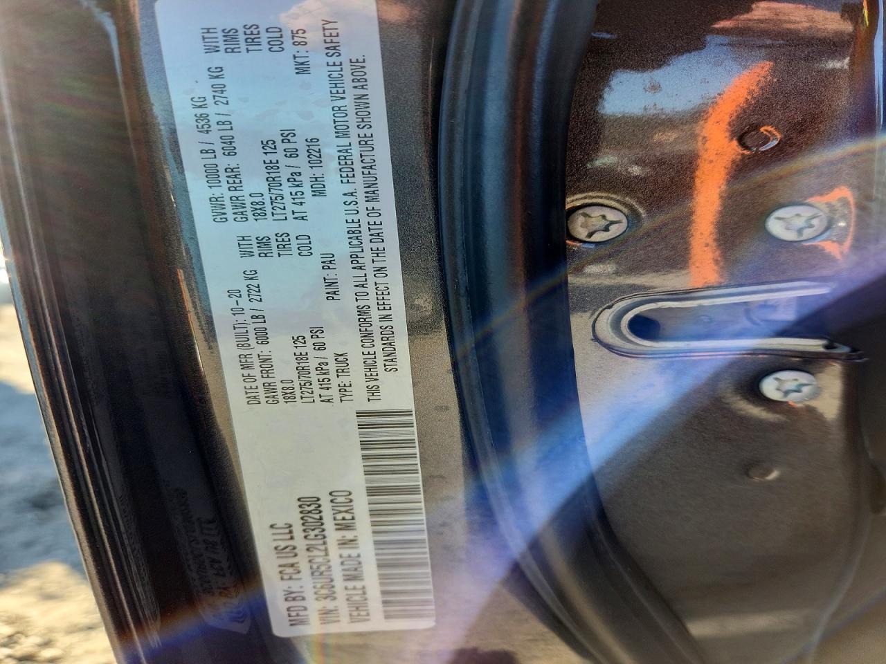 2020 Dodge RAM 2500 Tradesman