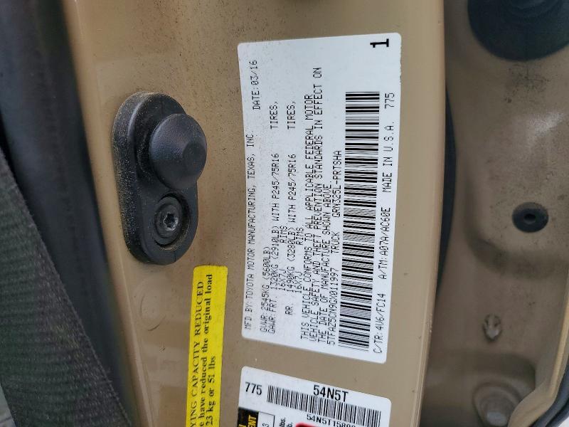 2016 Toyota Tacoma SR5 V6