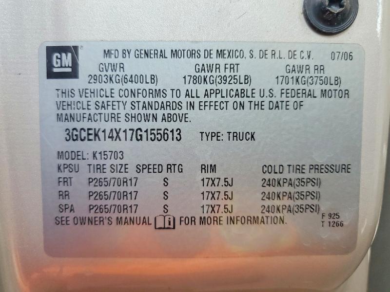 2007 Chevrolet Silverado K1500 Classic