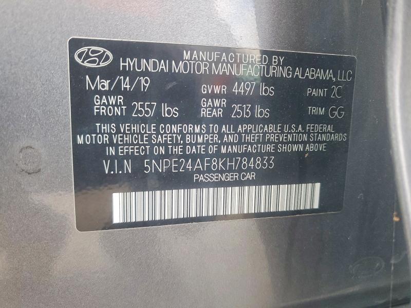 2019 Hyundai Sonata se