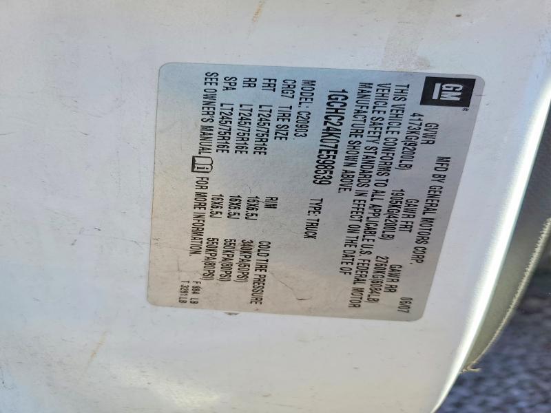 2007 Chev Rolet Silverado LT Utility / Service Truck