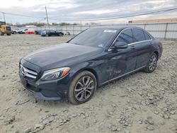 Mercedes-Benz C-class salvage cars for sale: 2016 Mercedes-Benz C 300 4matic