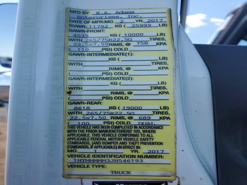 2018 International 4300 Dump Truck