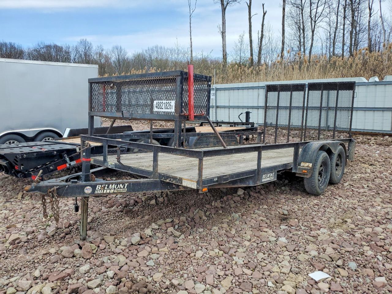 2009 Belmont UT616-TA Utility Trailer
