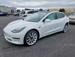 Tesla salvage cars for sale: 2020 Tesla Model 3