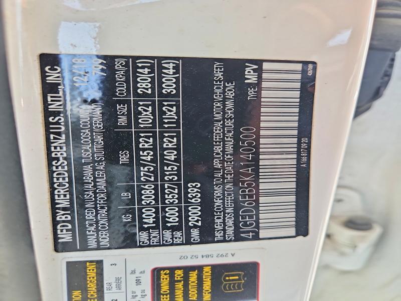 2019 Mercedes-Benz Gle Coupe 43 amg