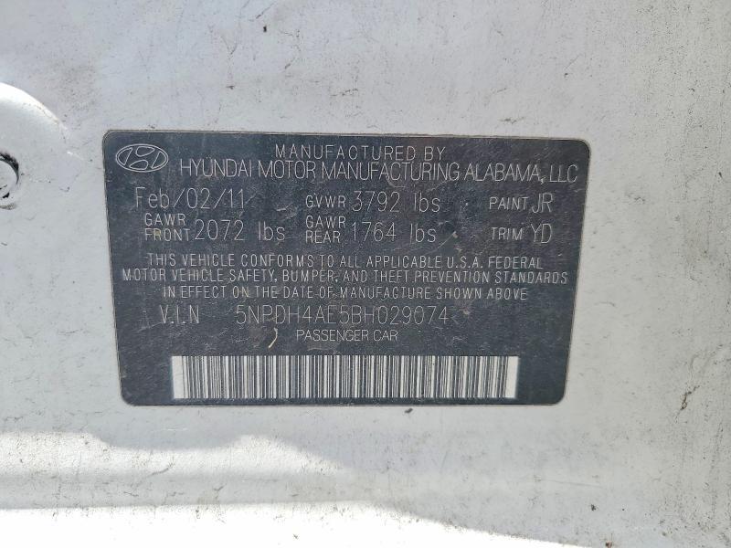 2011 Hyundai Elantra gls