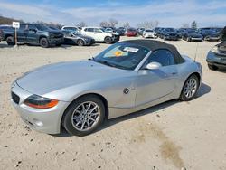 BMW Z4 salvage cars for sale: 2004 BMW Z4 2.5