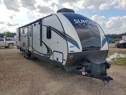 Salvage trucks for sale at Houston, TX auction: 2019 Keystone Sunset Camper