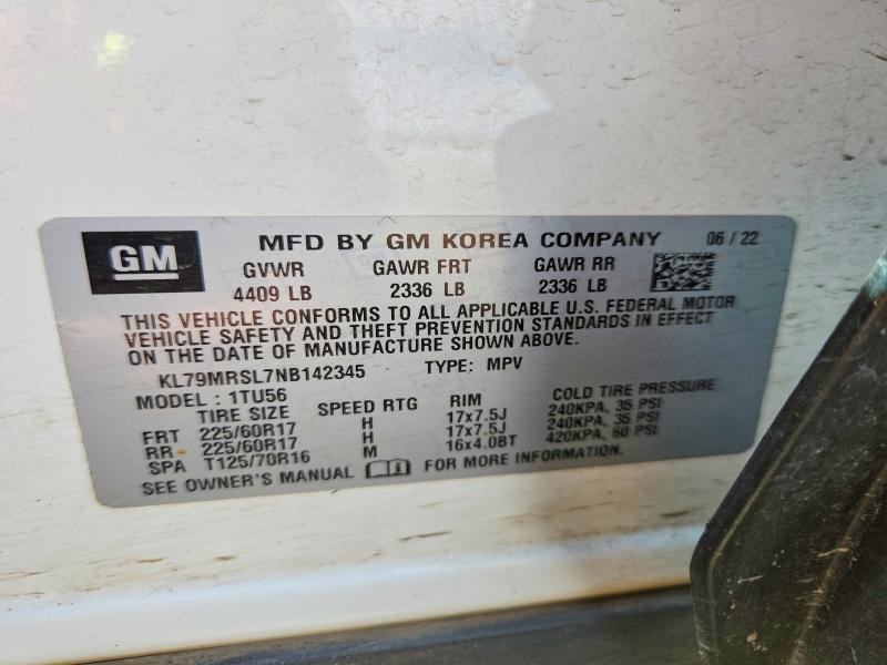 2022 Chevrolet Trailblazer lt