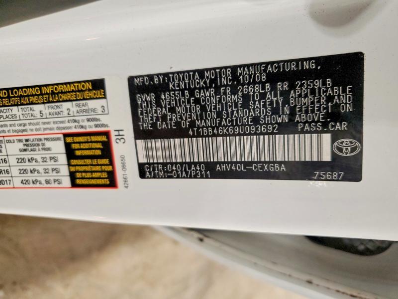 2009 Toyota Camry Hybrid