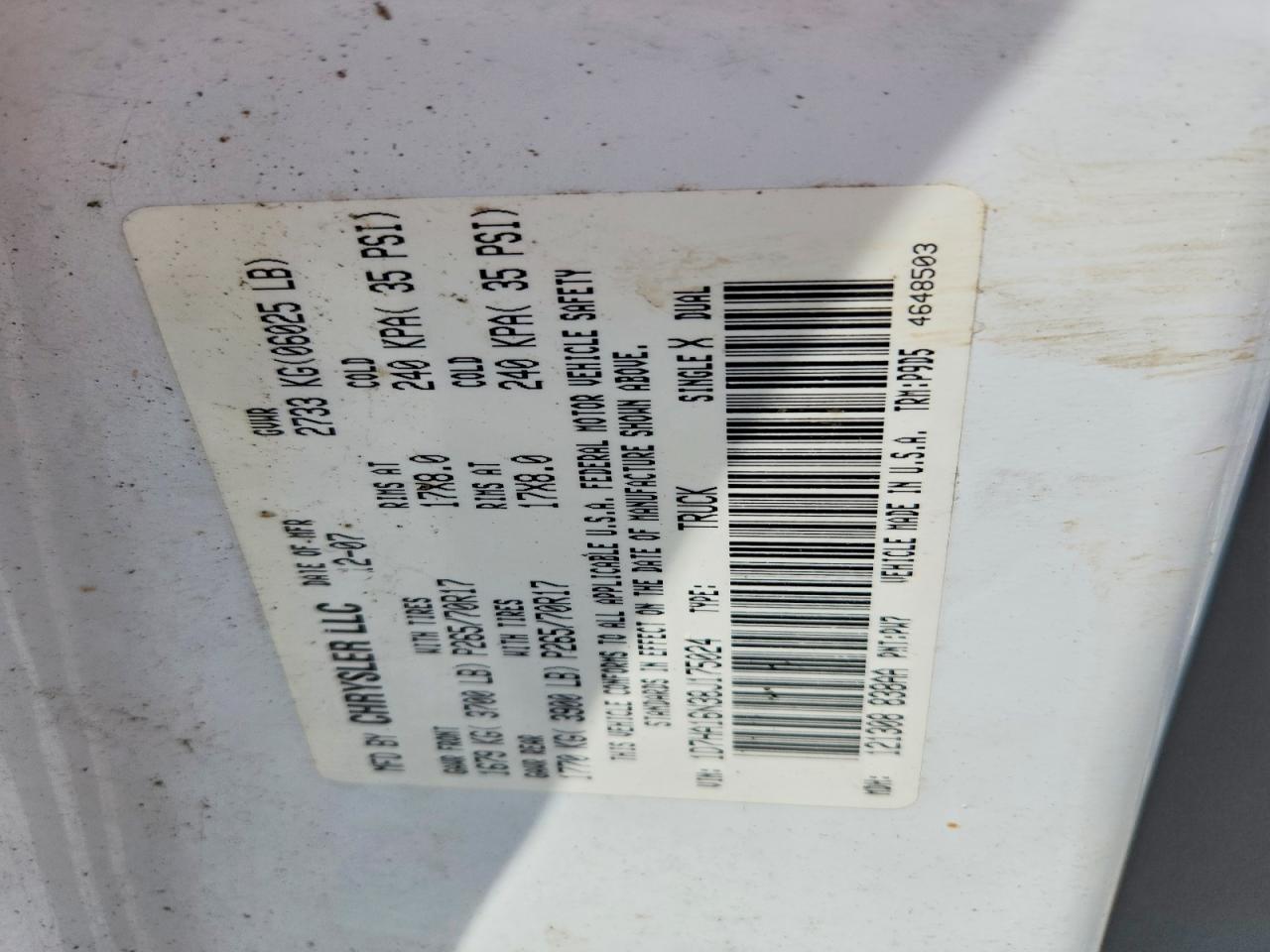 2008 Dodge RAM 1500 ST