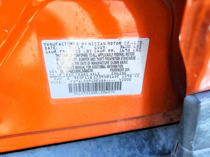 2019 Nissan Kicks sv