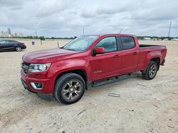 Salvage trucks for sale at New Braunfels, TX auction: 2018 Chev Colorado Extended CA