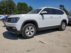 Salvage cars for sale from Copart Hampton, VA: 2018 Volkswagen Atlas se