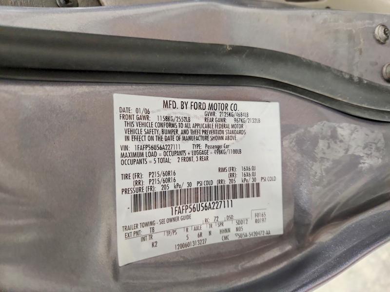 2006 Ford Taurus sel