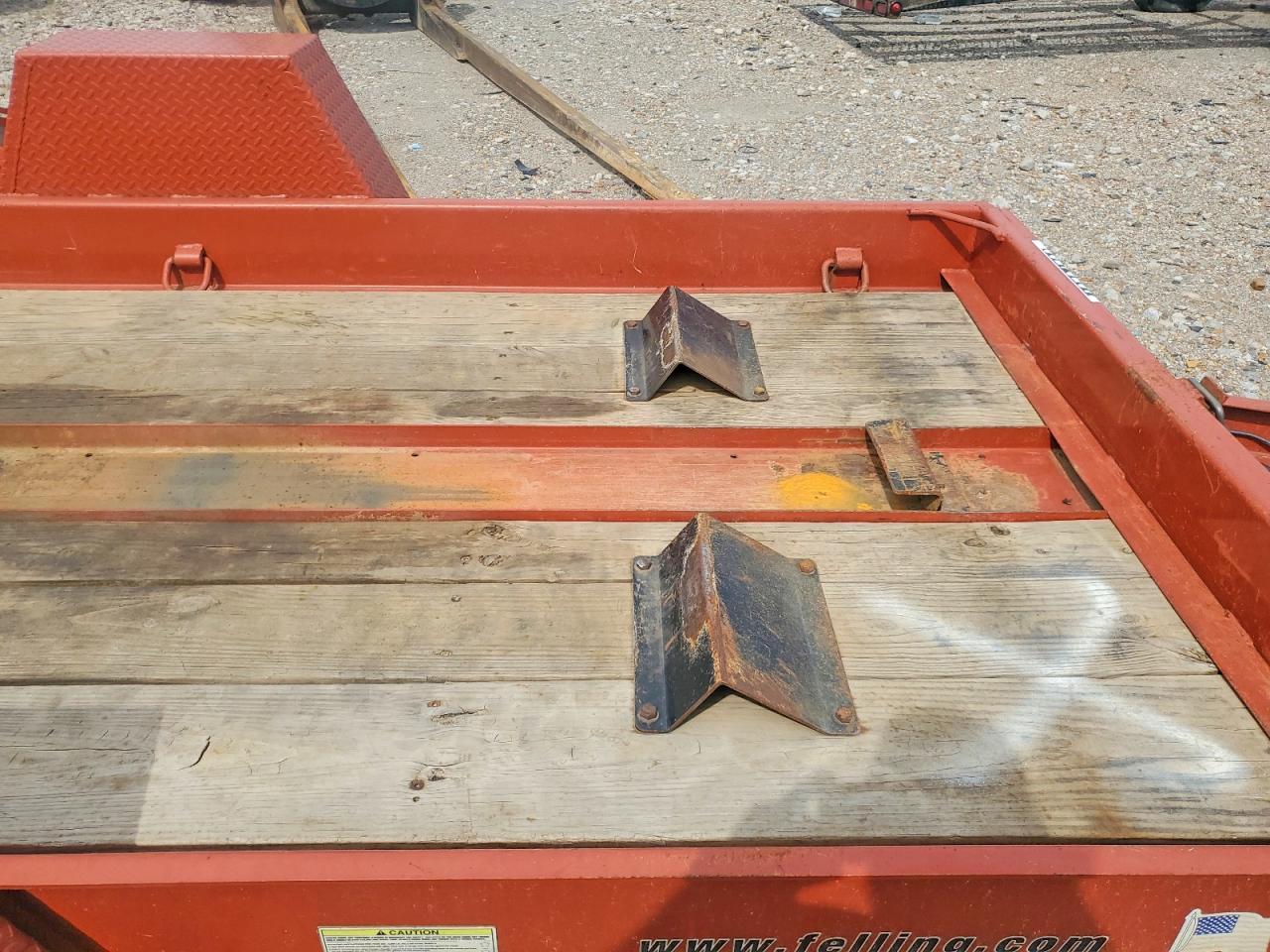 2017 Felling FT-6 T-1 Tilt Deck Equipment Trailer