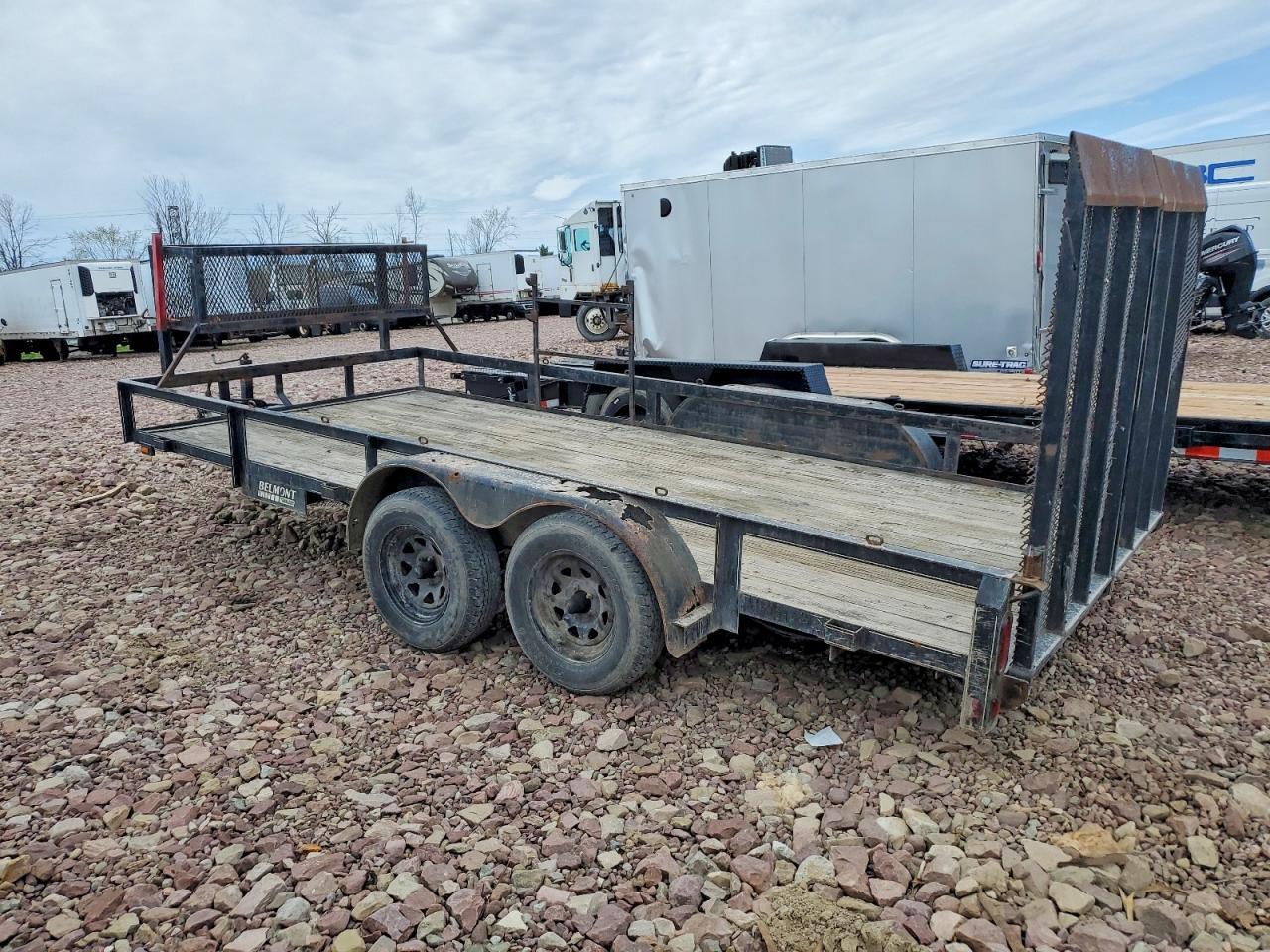 2009 Belmont UT616-TA Utility Trailer