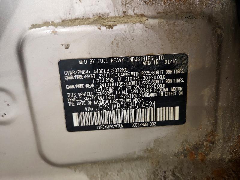 2016 Subaru Forester 2.5i