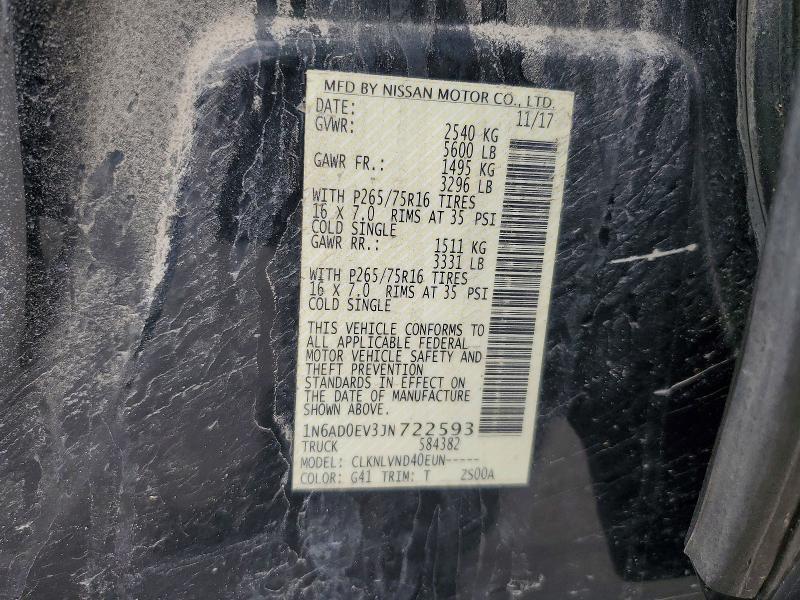 2018 Nissan Frontier PRO-4X