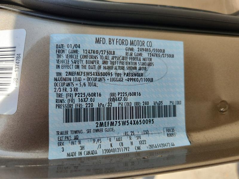 2004 Mercury Grand Marquis