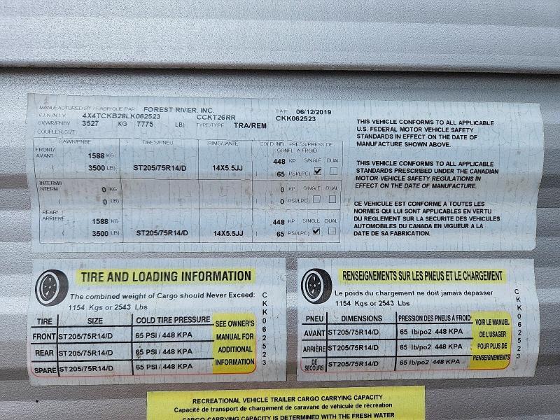 2020 Foresriver 2020 Forest River Grey Wolf Camper