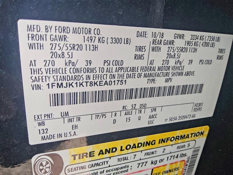 2019 Ford Expedition max Limited