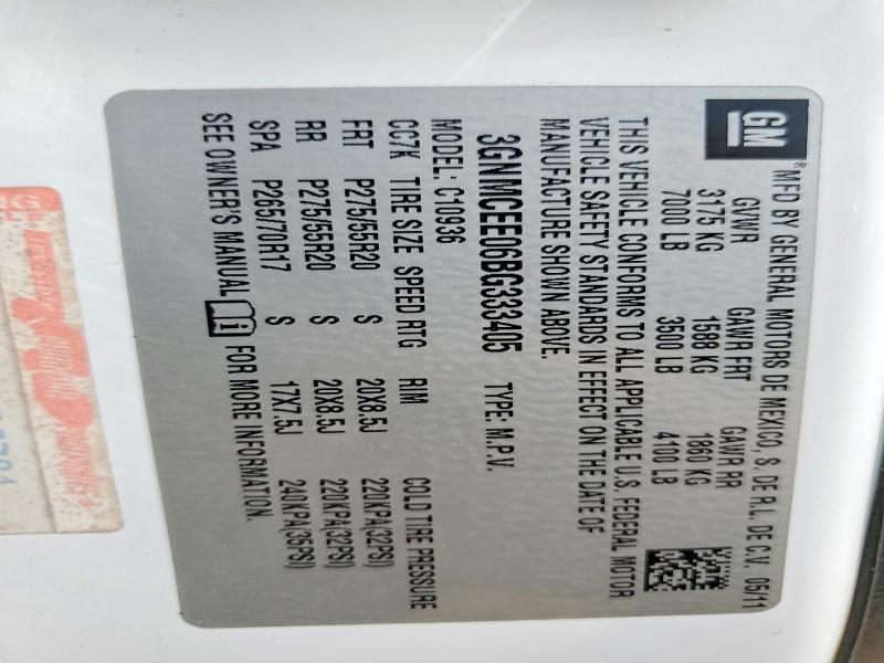 2011 Chevrolet Avalanche LS