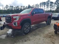 Salvage trucks for sale at Harleyville, SC auction: 2019 GMC Sierra K1500 AT4