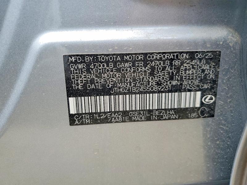 2025 Lexus Is 350 f Sport