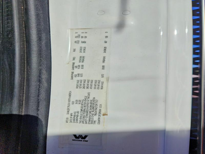 2024 Western Star 49X Chassis Semi Truck