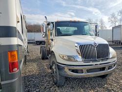 Salvage trucks for sale at Duryea, PA auction: 2010 International 4400 Truck Cab AND Chassis